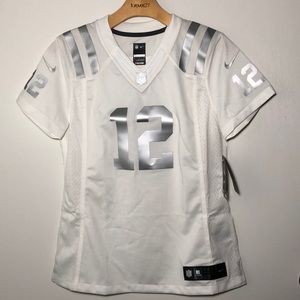 Andrew Luck NFL Nike Colts Jersey Medium Platinum